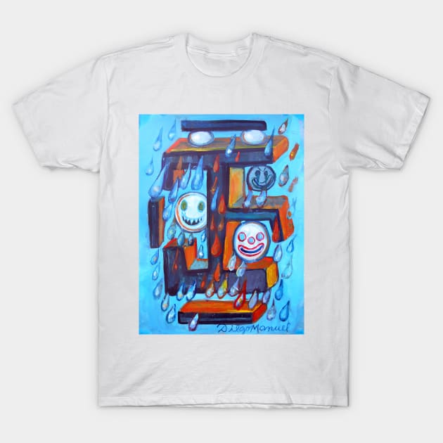 Rain pop T-Shirt by diegomanuel